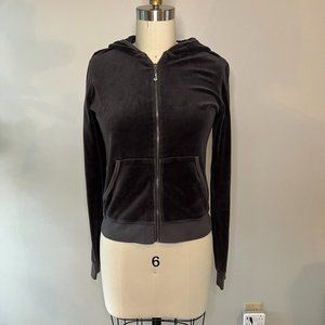 Juicy Couture Zip Up Fleece Jacket